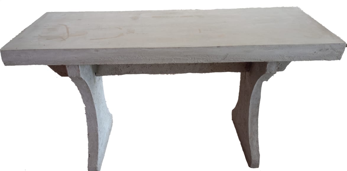 remover banco de concreto sem asento