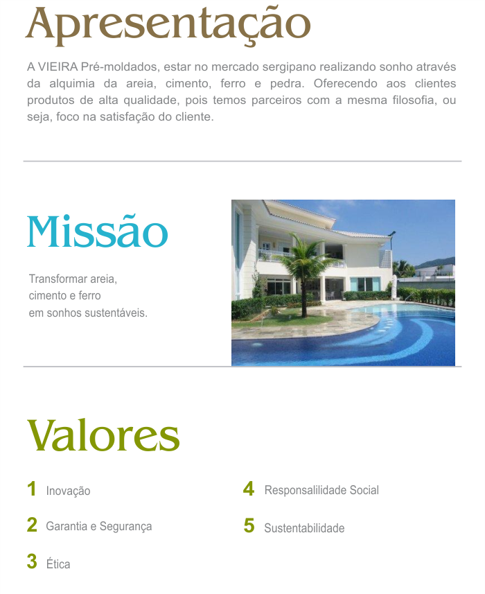 pre moldados industria