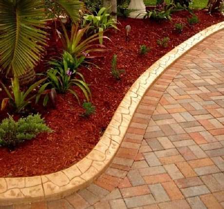 remover piso intertravado canteiros de jardins